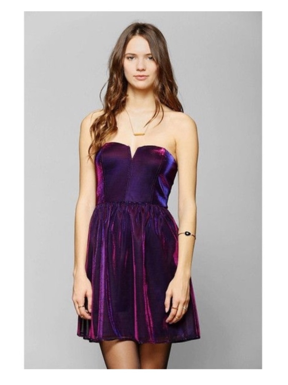 Iridescent Purple Dress
